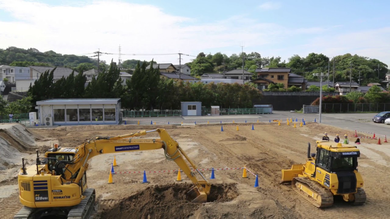 20180512|土木イベント|噂の土木応援チームデミーとマツ|世界最先端の建機を体験せよ！