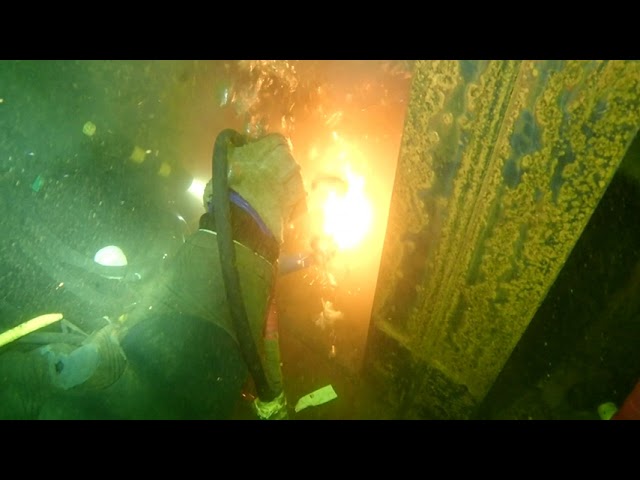 【株式会社ＭＭＳ】水中切断(鋼板切断)