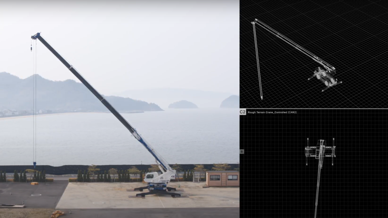 【DeepX】AIを用いた重機自動化！～移動式クレーン編～